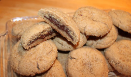 Chocolate Ganache Peanut Butter Cookies