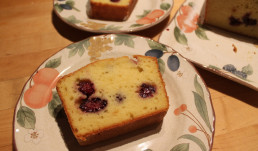 Lemon Blackberry Pound Cake