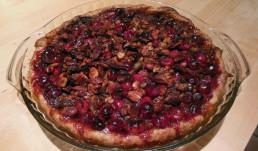 Four Nut Cranberry Pie