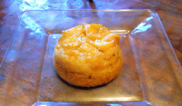 Caramelized Peach Upside-Down Cake