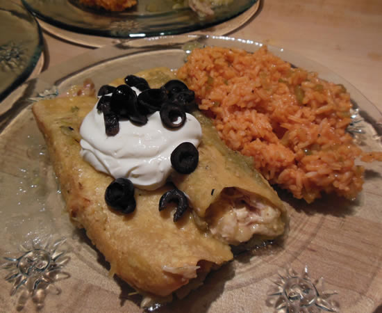 Chicken Enchiladas Tim and Victor's Totally Joyous Recipes www.tjrecipes.com