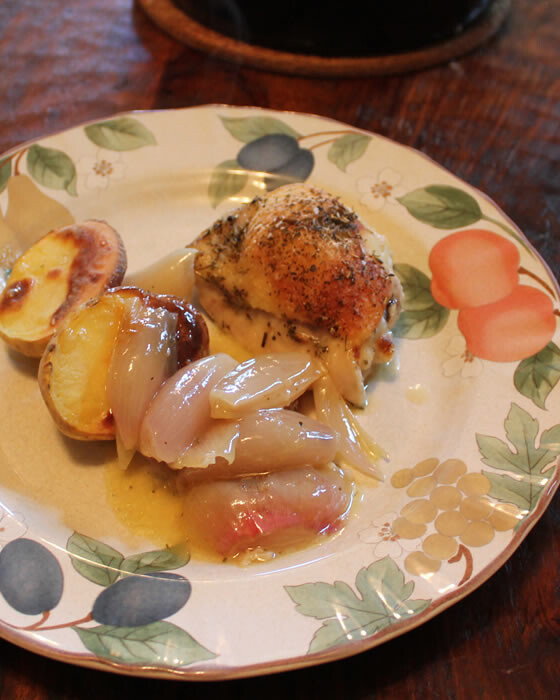 Roasted Chicken Provençal