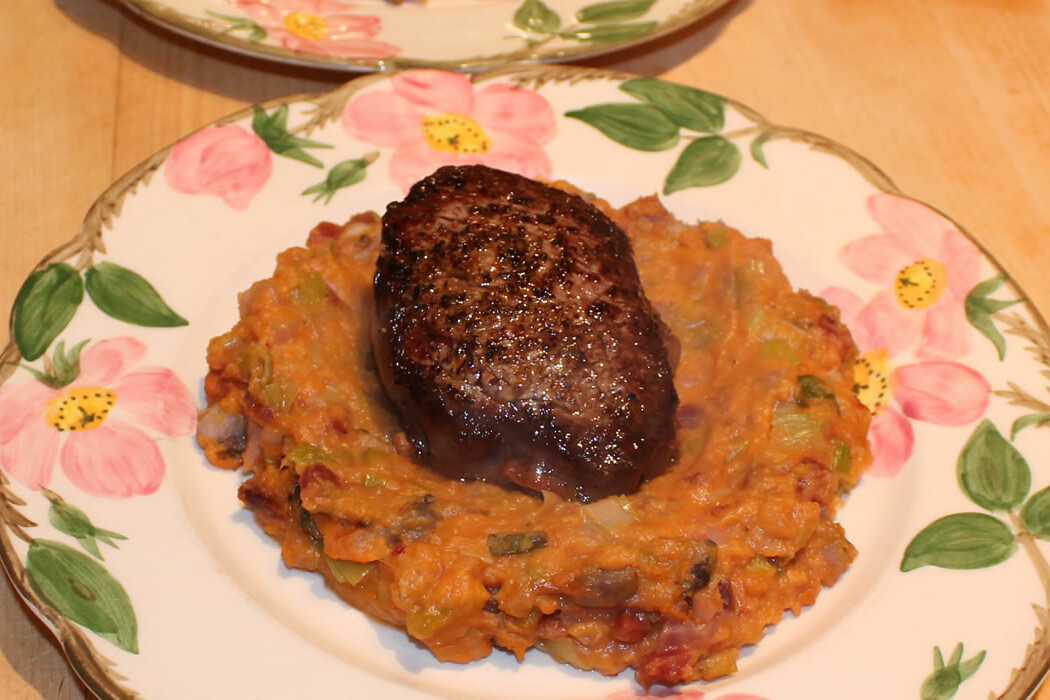 Steaks and Sweet Potatoes