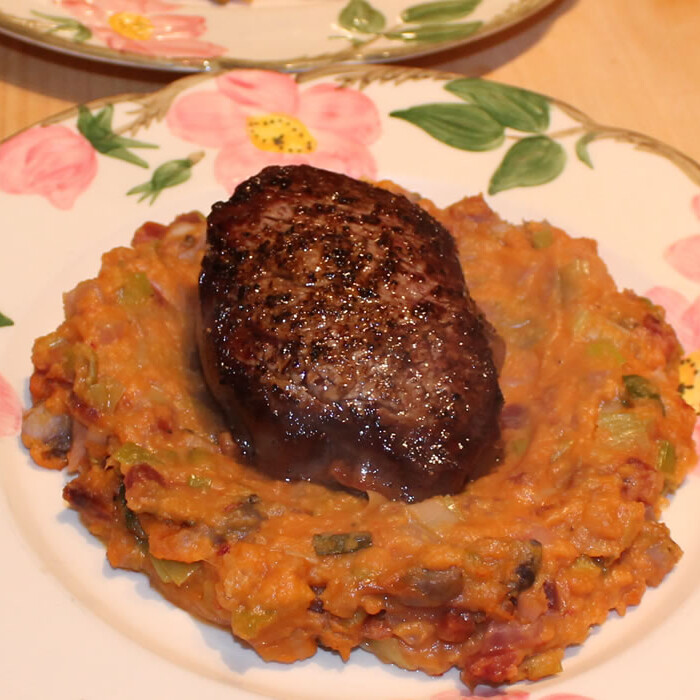 Steaks and Sweet Potatoes