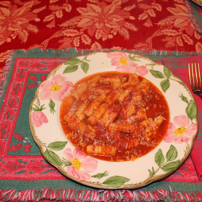 Sweet Potato Gnocchi