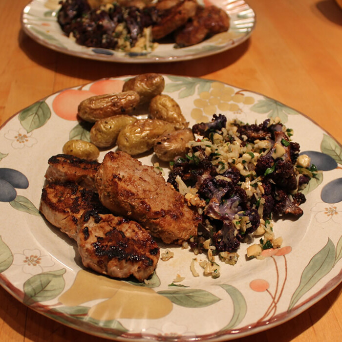 Pork and Cauliflower