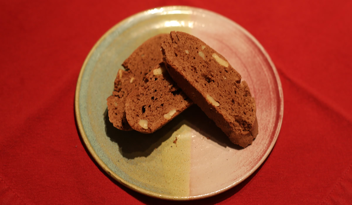 Chocolate Sambuca Biscotti