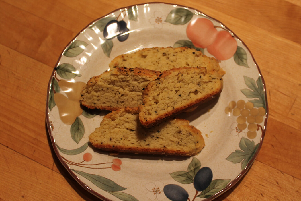 Parmesan Pepper Biscotti