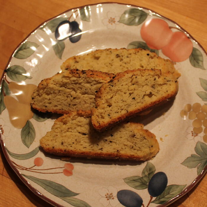 Parmesan Pepper Biscotti