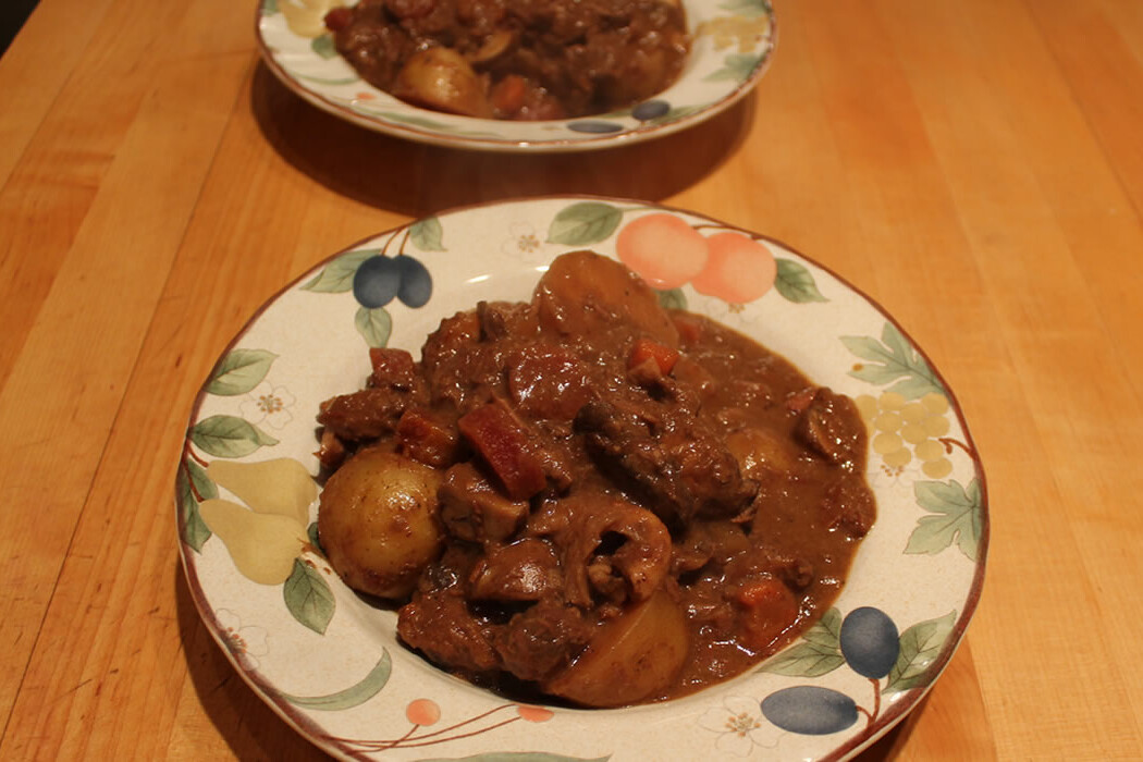 Dijon and Cognac Beef Stew
