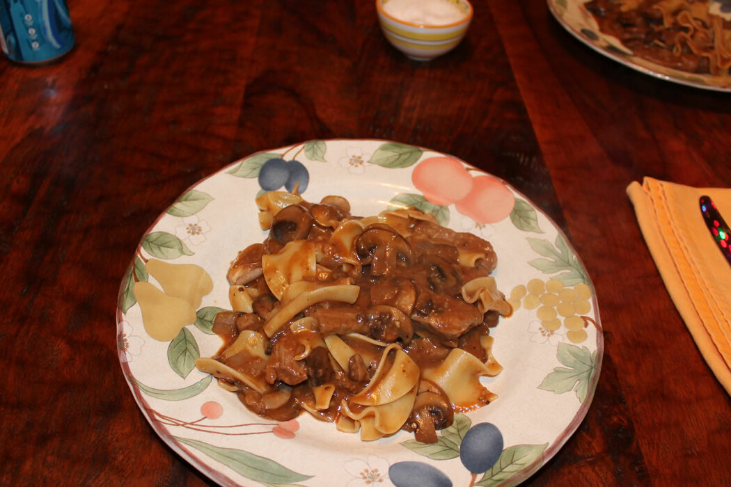 Beef and Mushrooms