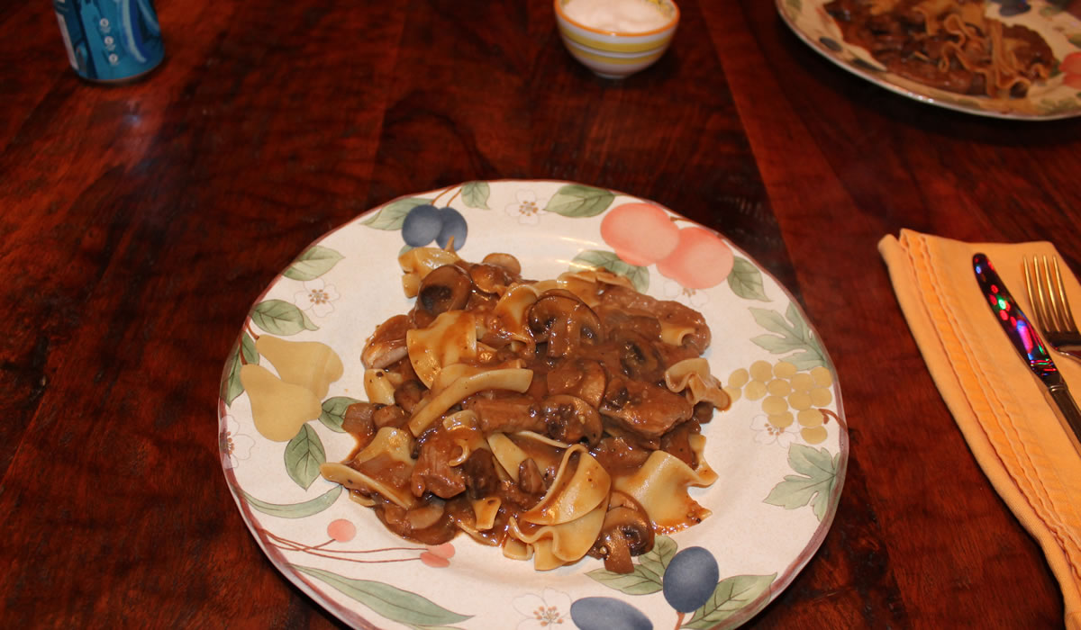 Beef and Mushrooms