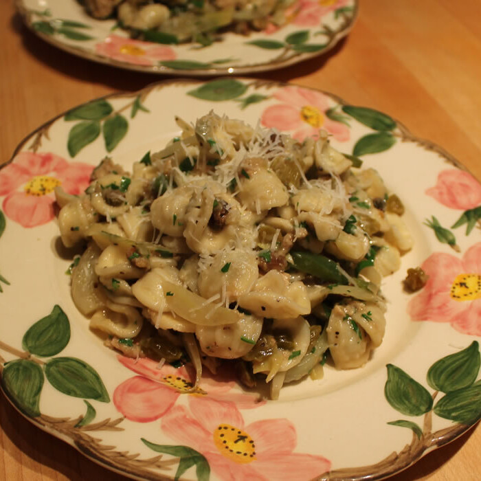 Orecchiette with Fennel and Tuna