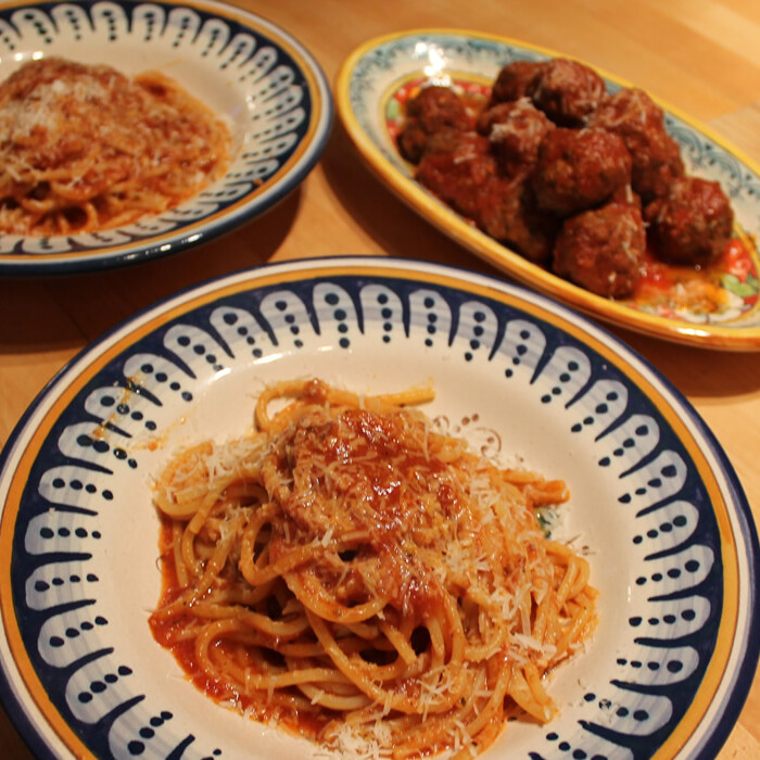 Spaghetti and Meatballs