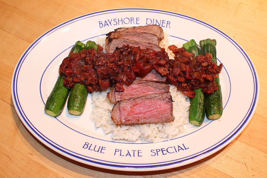 Steaks with Bacon and Chipotle