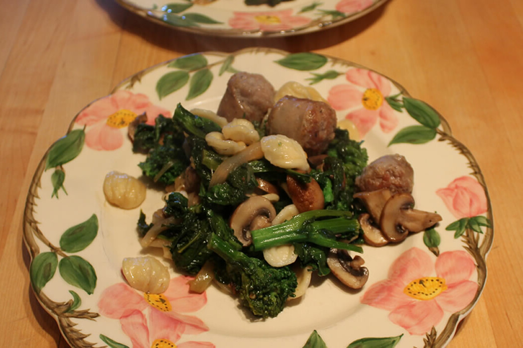 Sausage and Broccoli Rabe