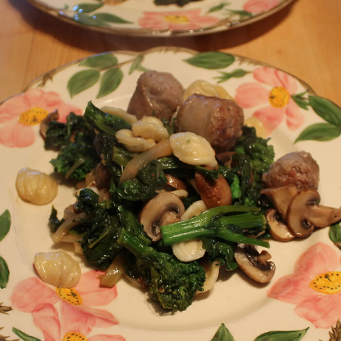 Sausage and Broccoli Rabe