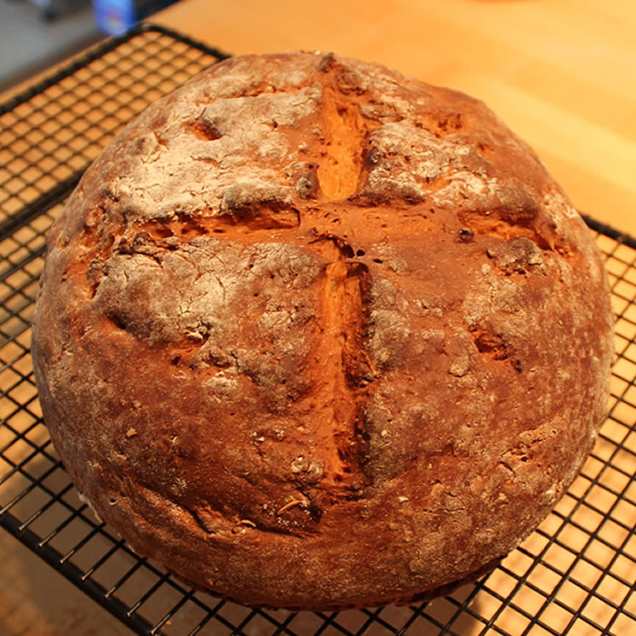Honey and Oat Loaf with Cayenne