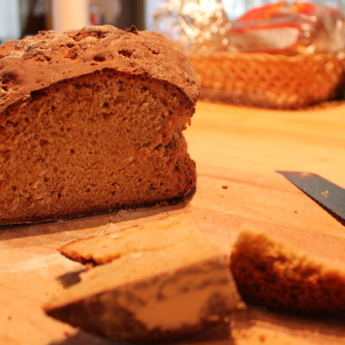 Honey and Oat Loaf with Cayenne
