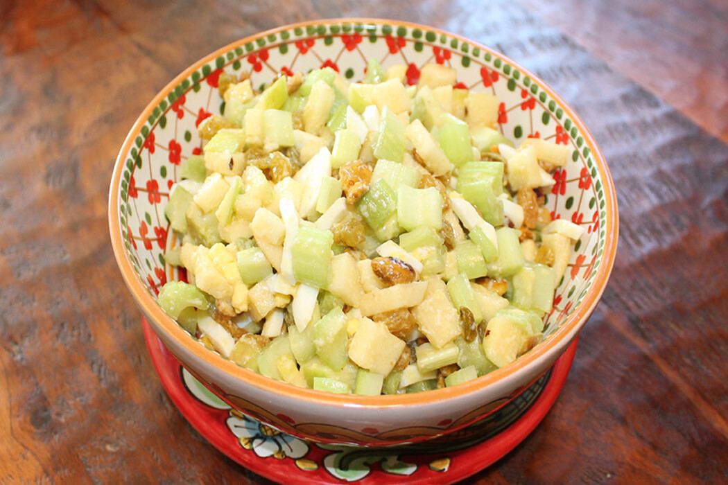 Celery and Apple Salad with Pistachios