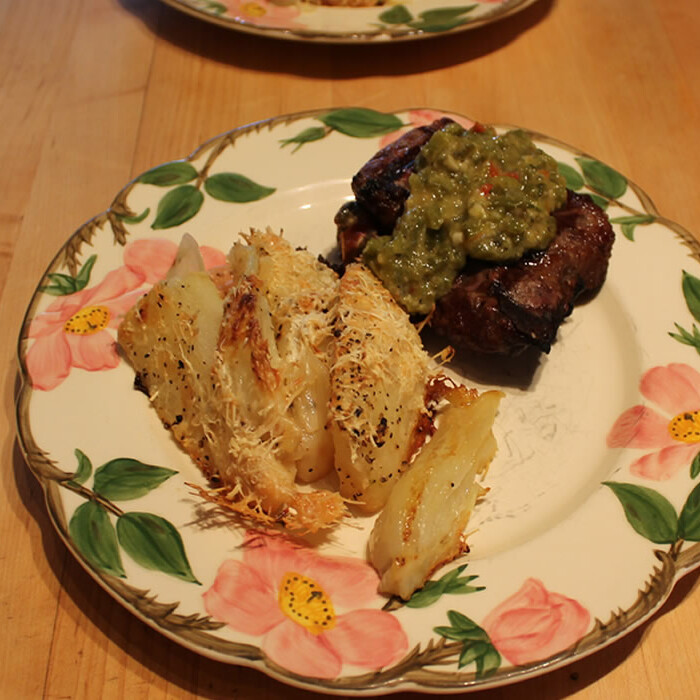 Pepper Stuffed Steak