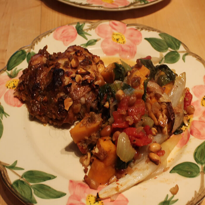 Spicy Peanut Chicken