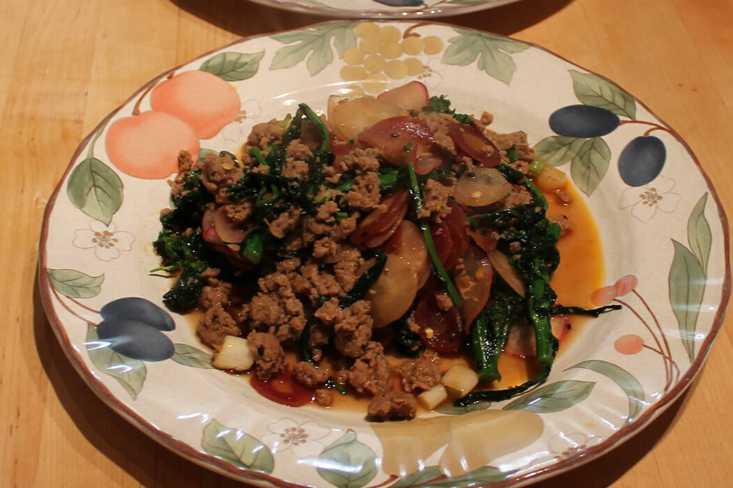 Pork and Broccoli Rabe