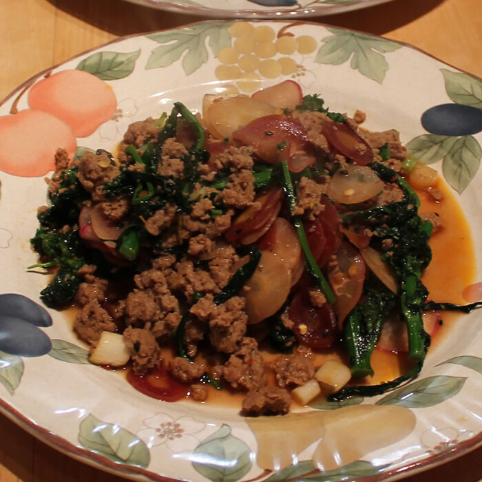 Pork and Broccoli Rabe
