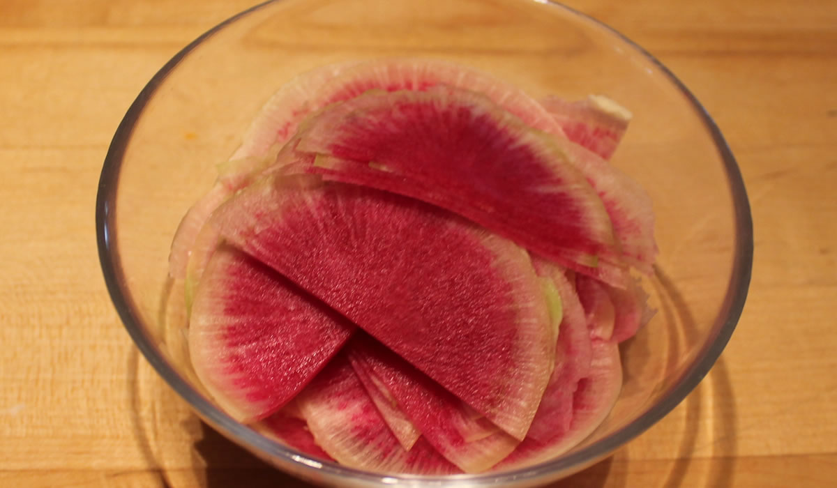 Watermelon Radishes