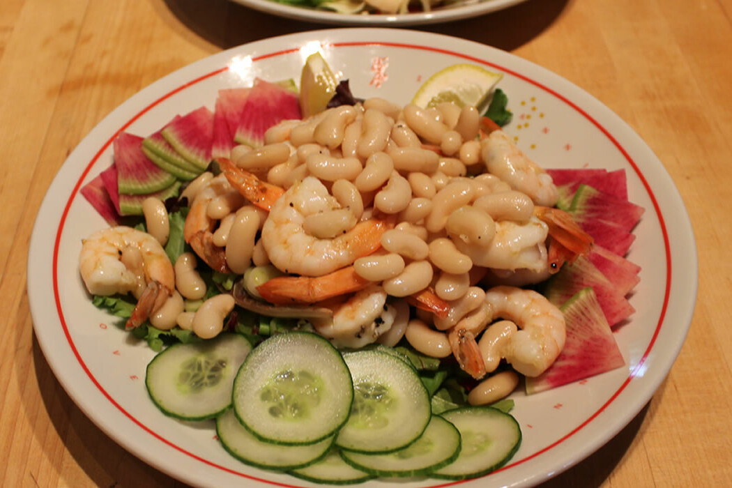 Shrimp and Bean Salad