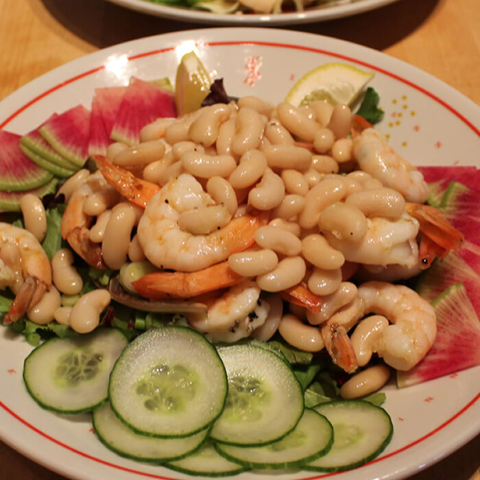 Shrimp and Bean Salad