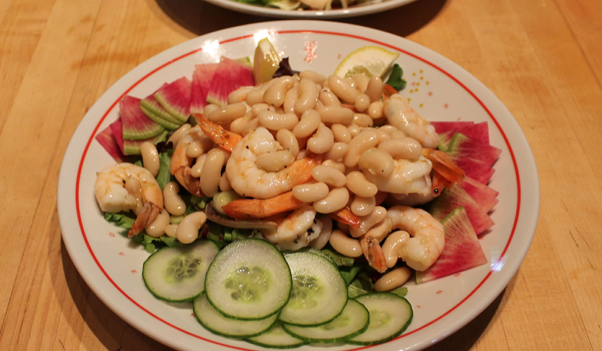 Shrimp and Bean Salad
