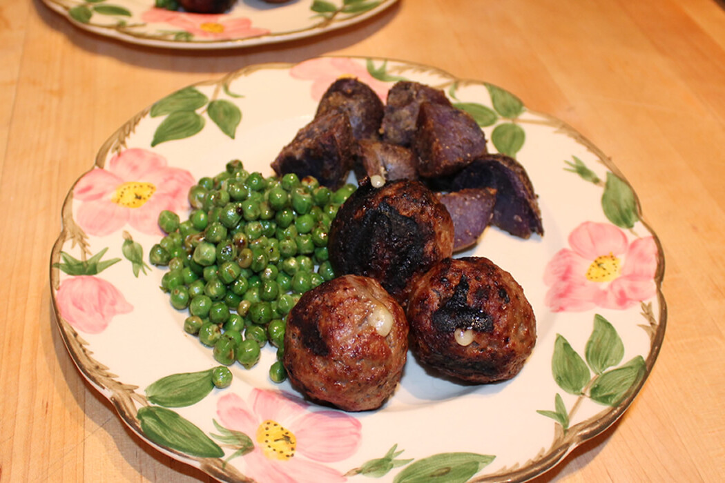 Fig-Stuffed Meatballs