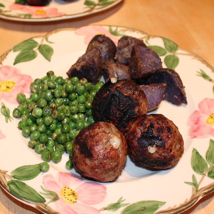 Fig-Stuffed Meatballs