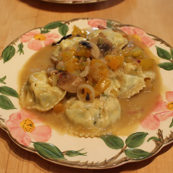Shrimp Ravioli