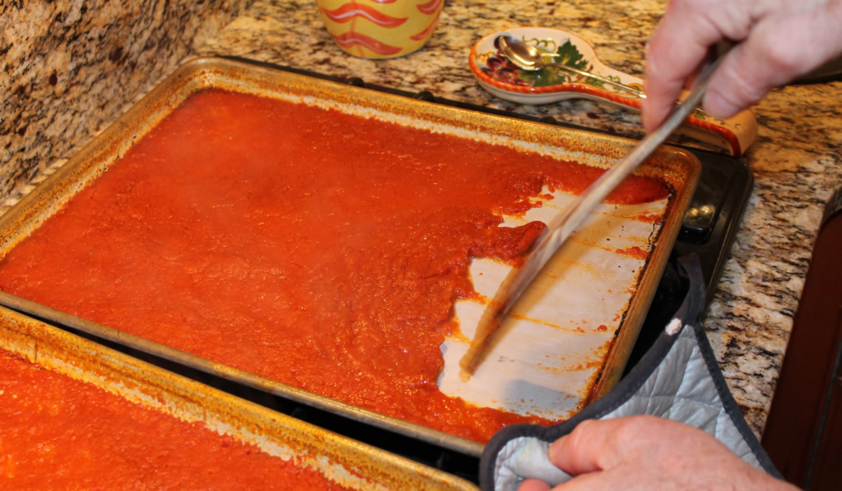 Making Tomato Paste
