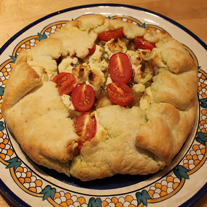 Caramelized Onion Crostata