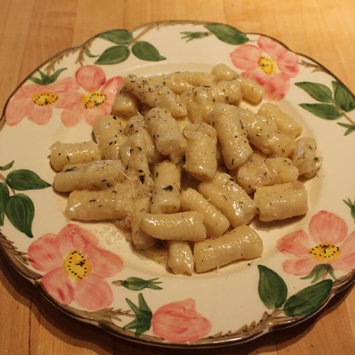 Lemon Ricotta Gnocchi