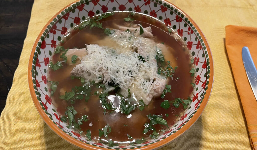 Chicken Soup with Ricotta Dumplings Tim & Victor's Totally Joyous Recipes