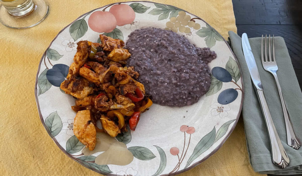 Blue Corn Grits Tim & Victor's Totally Joyous Recipes